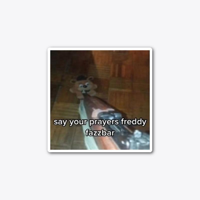 Freddy praying